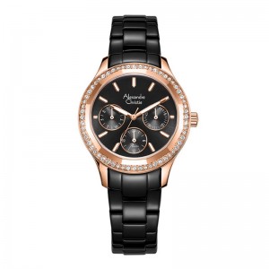 Alexandre Christie AC 2A33 Rosegold Black BFBBRBA